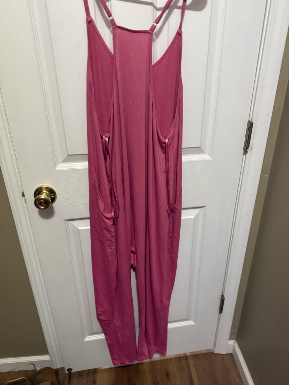Women’s Pink Relaxed Jumpsuit